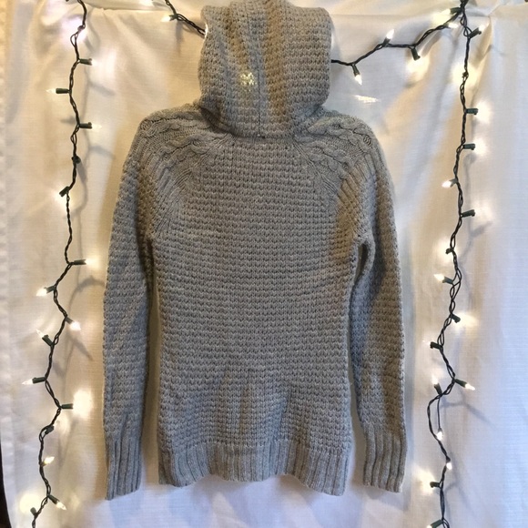 Gray Hooded Sweater - Picture 5 of 7